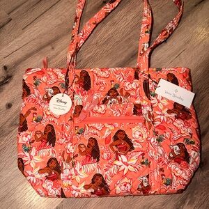 Vera Bradley Disney Moana Floral Tote